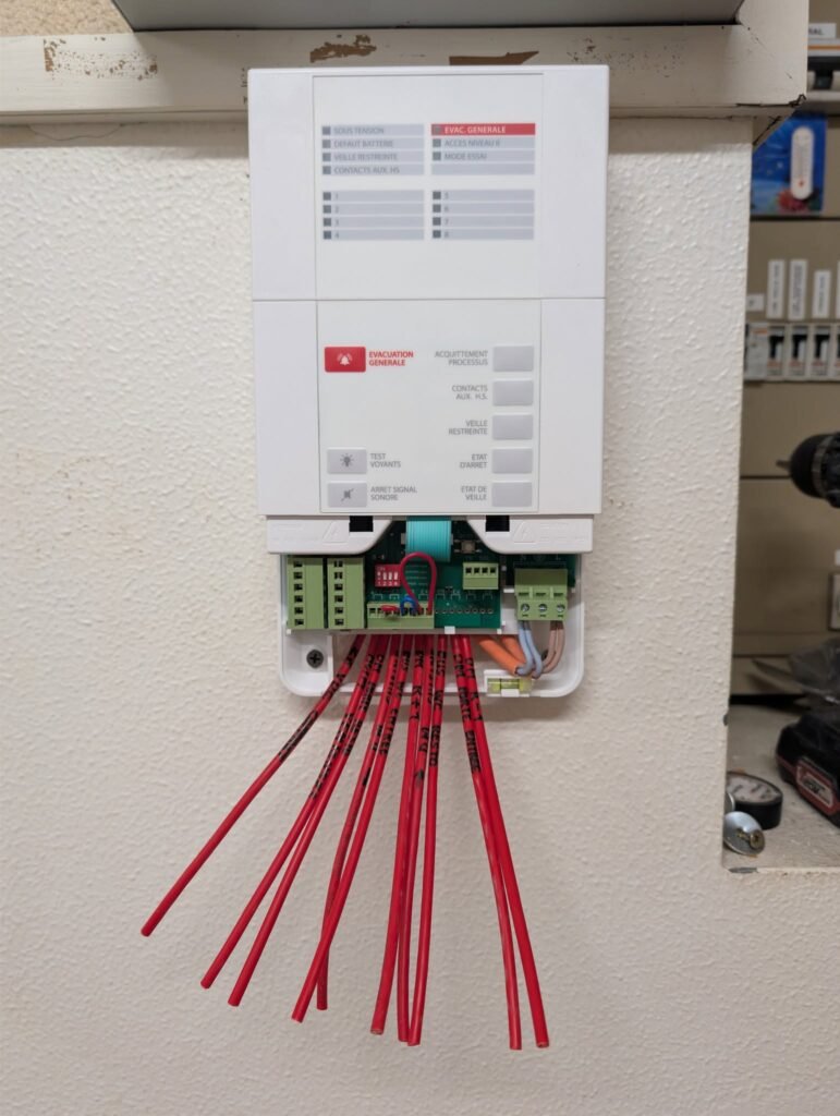 Centrale incendie NEUTRONIC Type 2b à Baraqueville